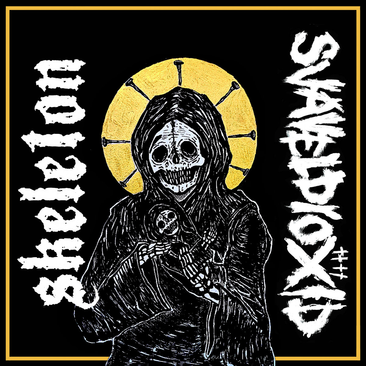 SVAVELDIOXID/SKELETON – split 7” – Sanctus Propaganda