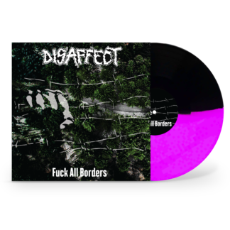 Disaffect/Sanctus Iuda - Fuck All Borders LP (US pressing/pink and black vinyl)