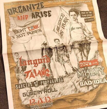 Organize and Arise #2 fanzine