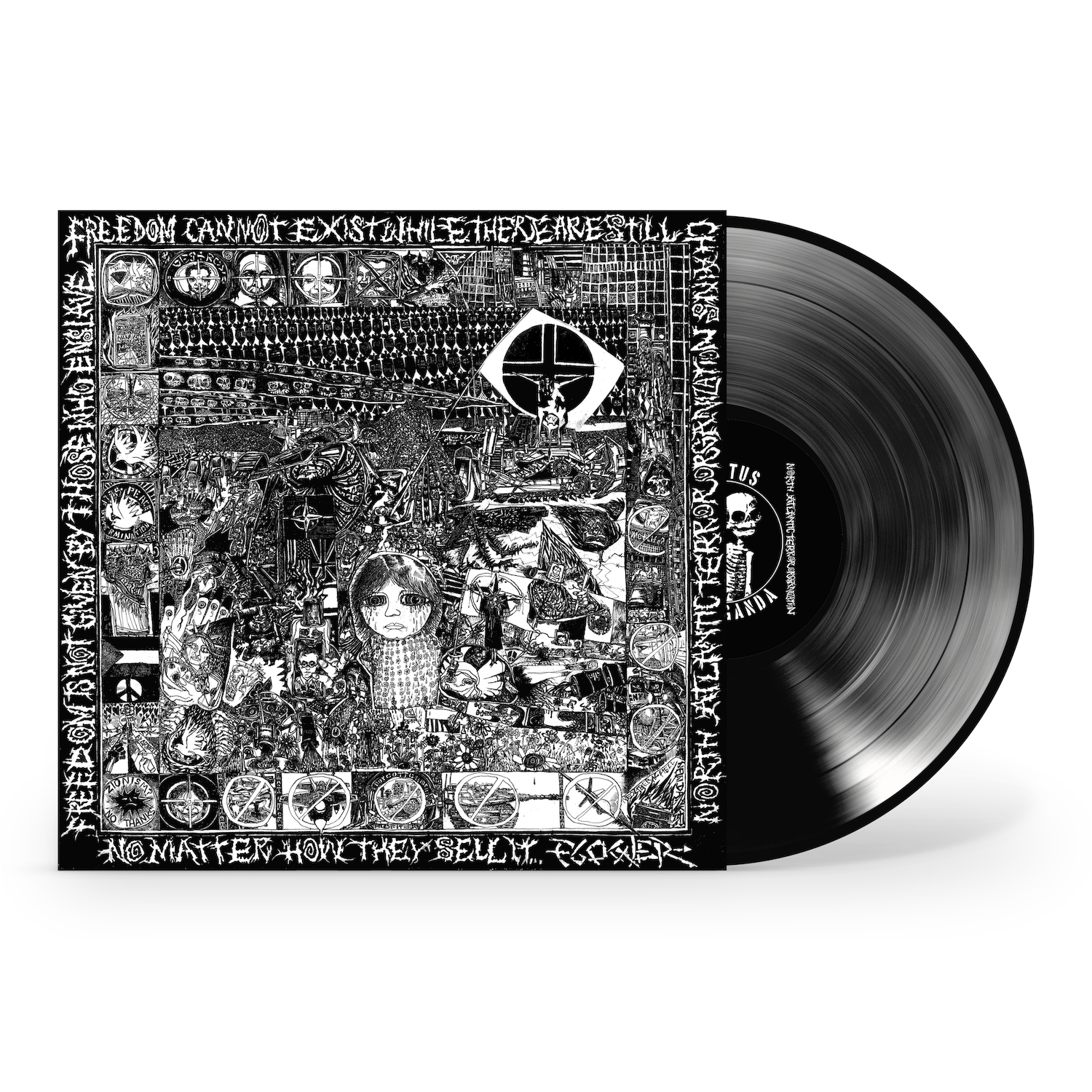 (pre-order) Flower/State Manufactured Terror - Sanctus Propaganda Sessions Vol. 4 LP (black)