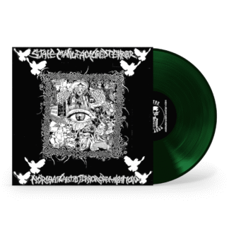(pre-order) Flower/State Manufactured Terror - Sanctus Propaganda Sessions Vol. 4 LP (green)